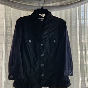 Christopher & Banks 3/4 Sleeve Lightweight Polyester